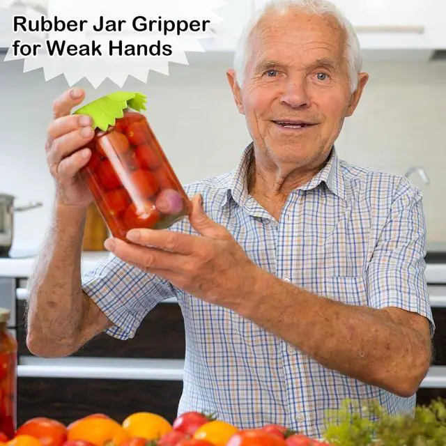 Alt view image 4 of 6 - Maxdot 4 Pcs Large Rubber Jar Opener Pads Non Slip Seniors, Bright Colors | 6.10 Inch Multi Function for Tight Jars and Bottles, Arthritis Friendly for Weak Hands, Heat Resistant Gripper Coaster
