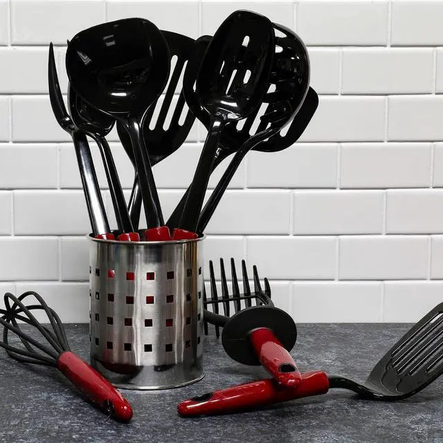 Alt view image 3 of 4 - Chef Craft Select Nylon Sturdy Masher, 11.5 inch, Red