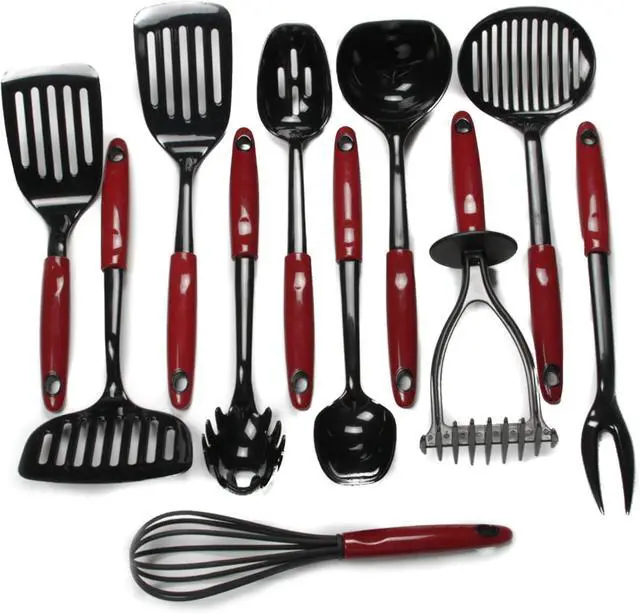 Alt view image 4 of 4 - Chef Craft Select Nylon Sturdy Masher, 11.5 inch, Red