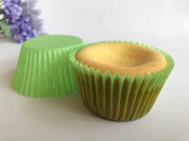 Alt view image 6 of 6 - Green Cupcake Liners Greaseproof Paper Standard Baking Cups for Party and More, 150-Count