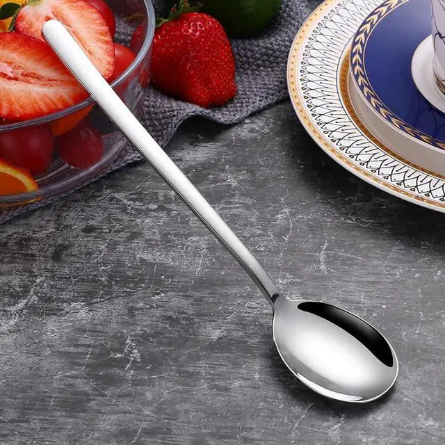 Alt view image 3 of 6 - Spoon and Chopsticks Set, 4 Pair Metal Chopsticks Spoon Set, 4 Set Reusable Korean Spoons Set for Home, Kitchen or Restaurant