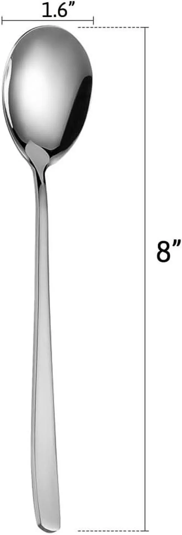 Alt view image 6 of 6 - Spoon and Chopsticks Set, 4 Pair Metal Chopsticks Spoon Set, 4 Set Reusable Korean Spoons Set for Home, Kitchen or Restaurant