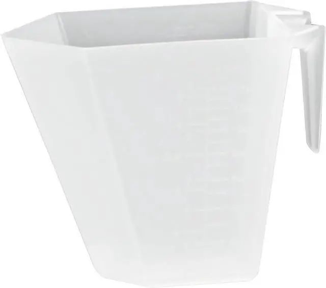 Main image of Long Handle Measuring Scoop - 2 Cup 16oz Opaque Spoon Single | Long handle plastic measuring scoop, Food grade BPA free polypropylene plastic, Perfect for kitchen baking pet food & powders