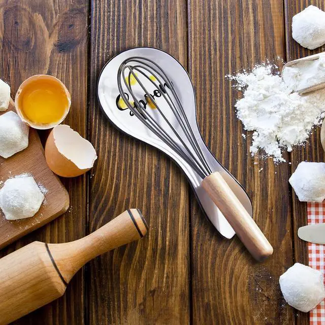 Alt view image 6 of 7 - Ceramic Spoon Rest for Stove Top, DAYYET Large Spoon Holder, Spoon Rest for Kitchen Counter, Spatula Holder Utensil Rest for Ladles, Tong, Modern Kitchen Decor, White