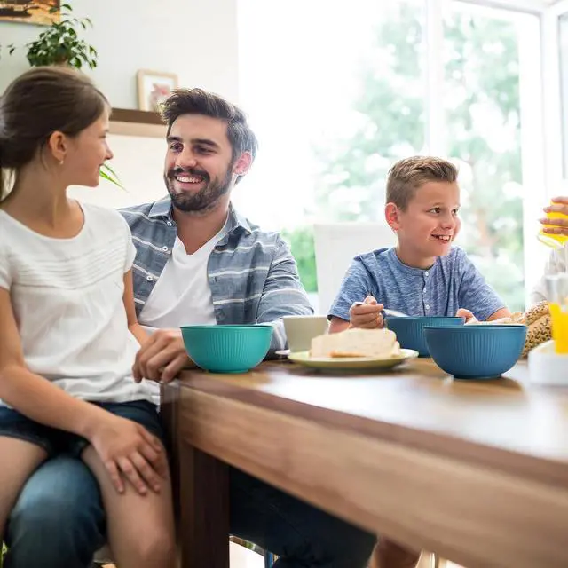 Alt view image 7 of 7 - Unbreakable Cereal Bowls 24 oz, Plastic Reusable Light Weight Bowl, Set of 6,Lightweight Bowls Made of Wheat Straw Fiber Ideal for Salad, Soup, Ramen, Noodles, Oatmeal, Rice,Snack