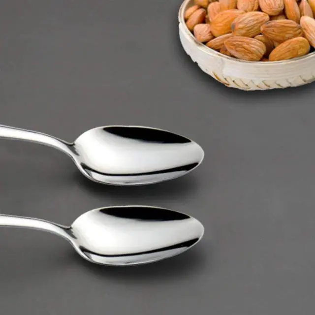 Alt view image 2 of 6 - 6-Pieces Teaspoons Set, 6.29 Inches Tea Spoon,Stainless Steel 18/0