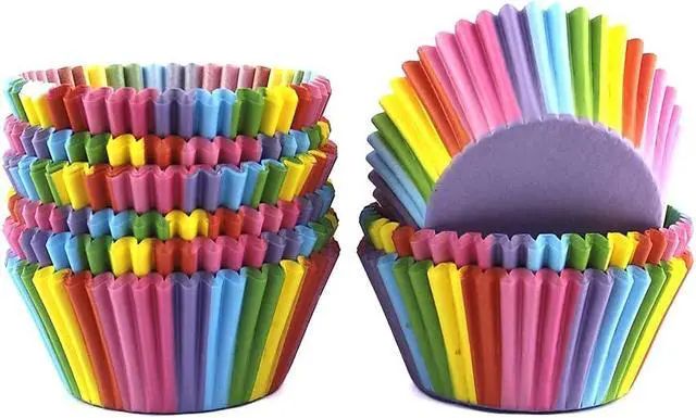Alt view image 2 of 6 - Baking Cups Cupcake Liners, Standard Sized, 300 Count (Rainbow)