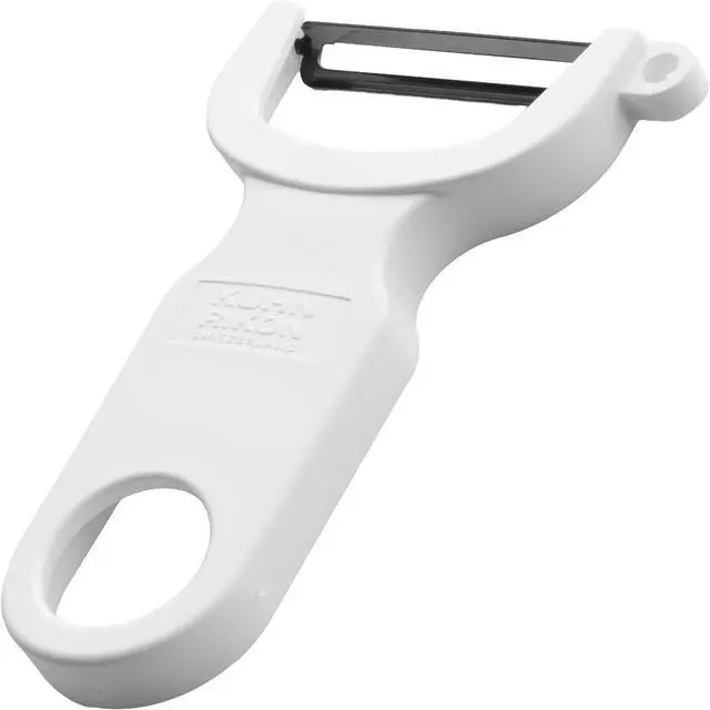 Main image of Kuhn Rikon Original 4-Inch Swiss Peeler, White
