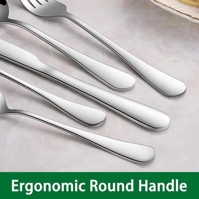 Alt view image 4 of 7 - 16-Pieces Teaspoons Sets,6.7 Inch Stainless Steel Small Tea Spoon Set,Dessert Spoons For Kitchen,Dishwasher Safe Metal Silverware Spoons For Hotel Restaurant