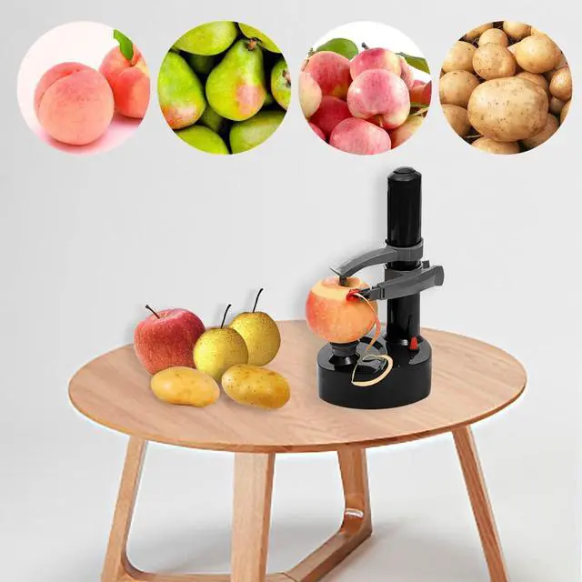 Alt view image 2 of 5 - Potato Peeler Replacement Blades Stainless Steel for Automatic Electric | 15 Pieces Cutters Peeling Blade for Fruits Vegetables Apple Red