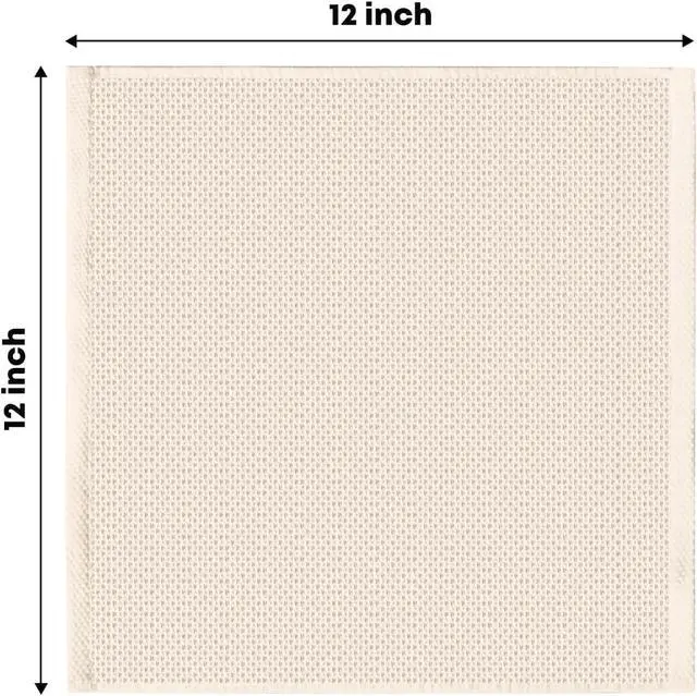 Alt view image 6 of 6 - Artoid Mode 100% Cotton Beige Brown Dark Grey Waffle Weave Kitchen Dish Cloths, 12x12 Inch Ultra Soft Absorbent Quick Drying Kitchen Dish Towels Set of 6, Multicolor