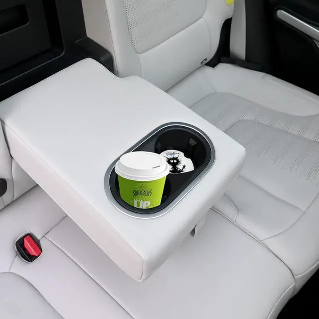 Alt view image 5 of 7 - Car Coasters 2 Pack, Small 2.56" Ceramic Stone & Non-Scratch Cork Base Car Cupholder Absorbent Coaster Set for Women/Men Drink Cup Holder Coasters (I'm Fine Cat) BD-10