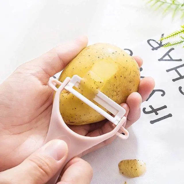 Alt view image 4 of 6 - Potato Peelers 3 Pack, Fruit Peelers Potato Peeler, Cucumber, Apple Peelers for kitchen Original Vegetable Peeler-Set of 3 (Ceramic Blade)