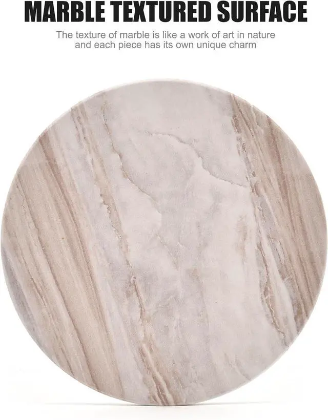 Alt view image 4 of 7 - 6Pcs Absorbent Coasters Set with Holder,Ceramic Drink Coaster,4 inA1 | Marble Style Ceramic Drink Coaster,Suitable for Kinds of Cups,Modern Style Coaster for Coffee Table