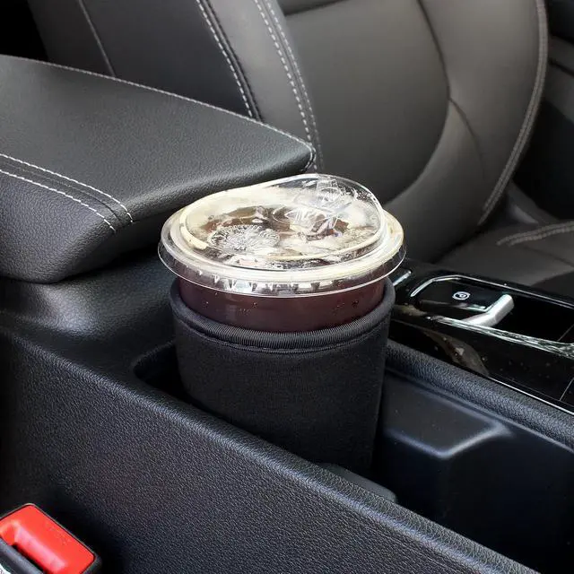 Alt view image 3 of 7 - 3 Pack Reusable Iced Coffee Sleeves - Xumbtvs Insulator Sleeve for Cold Beverages, Neoprene Coffee Cup Holder (Black)