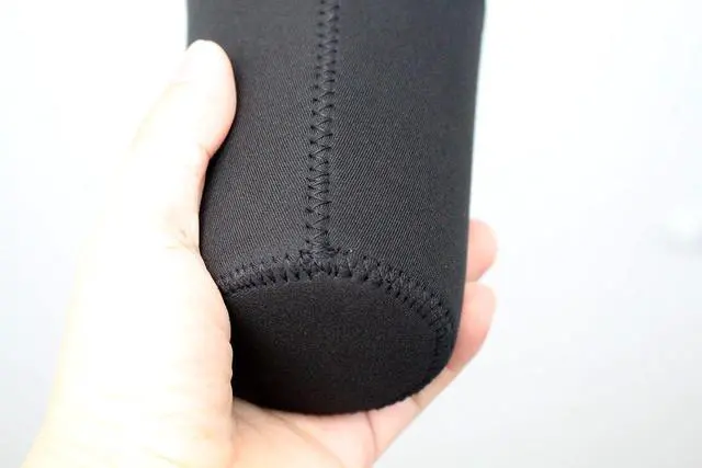 Alt view image 5 of 7 - 3 Pack Reusable Iced Coffee Sleeves - Xumbtvs Insulator Sleeve for Cold Beverages, Neoprene Coffee Cup Holder (Black)