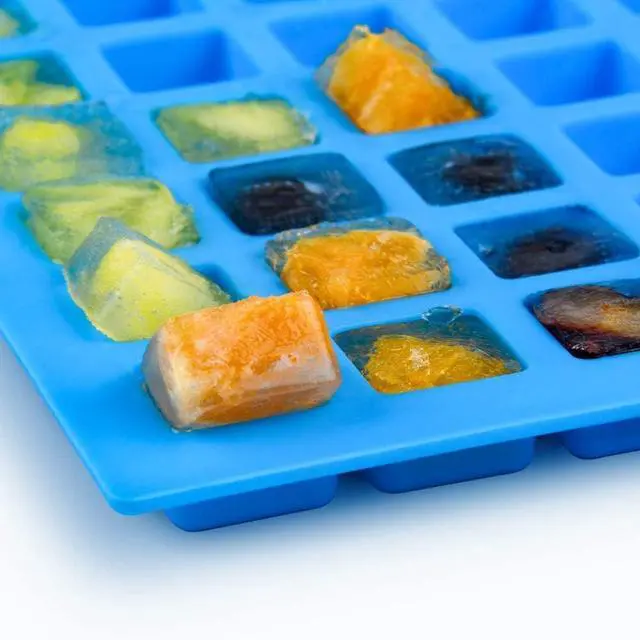 Alt view image 4 of 5 - Square Silicone Candy Molds - Mini Silicone Molds for Hard Candy, Chocolate, Gummy, Caramel, Ganache, Ice Cubes (1)