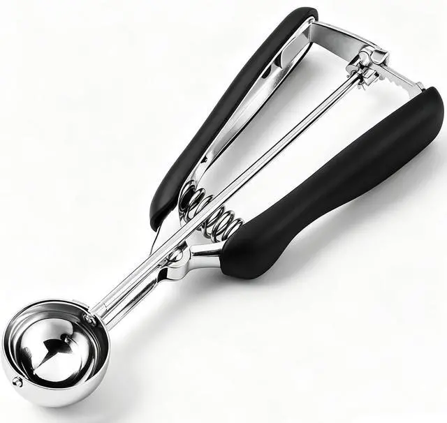 Main image of Small Cookie Scoop 1 Tbsp, Cookie Dough Scoop, 1 Tablespoon Cookie Scoops For Baking, Good Soft Grips, Comfortable Trigger Release, For Making Cookies Ice Cream Muffin Melonball Meatball