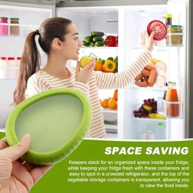 Alt view image 7 of 7 - Avocado Saver - Anti-Oxidation Silicone Avocado Storage Box, Fresh Stretch Pod, Reusable Avocado Container | Avocado Holder, Avocado Keeper for Fridge, Fridge Pod, Avocado Halves Storage