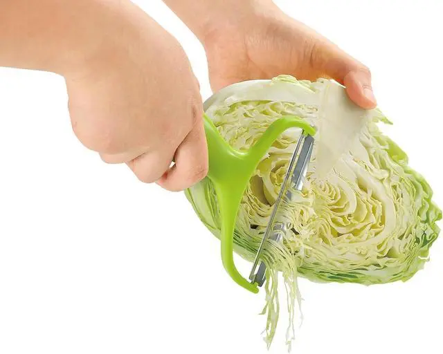Alt view image 2 of 5 - Shimomura Industry FCP-01 Full Veggie Cabbage Peeler, Shredded Cabbage, Made in Japan, Niigata, Tsubamesanjo