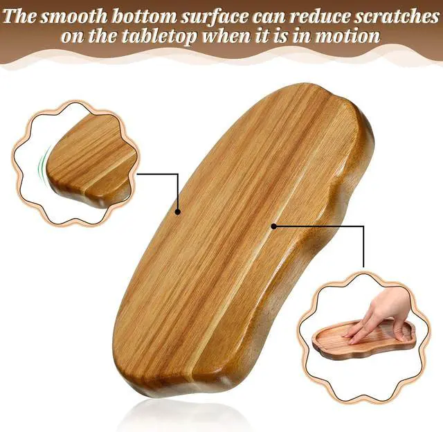 Alt view image 4 of 7 - Salt and Pepper Mill Wood Tray Wooden Tray for Kitchen Counter Wooden Trays for Decor Dining Table Protector Charcuterie Boards Acacia Wood Serving Trays Home Decor