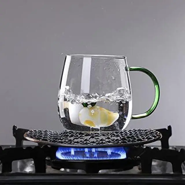 Alt view image 4 of 6 - 3D Coffee Mug Borosilicate Glass Cute Animal Inside Cup Cartoon Figurine Teacup for Women Men, 13.5oz