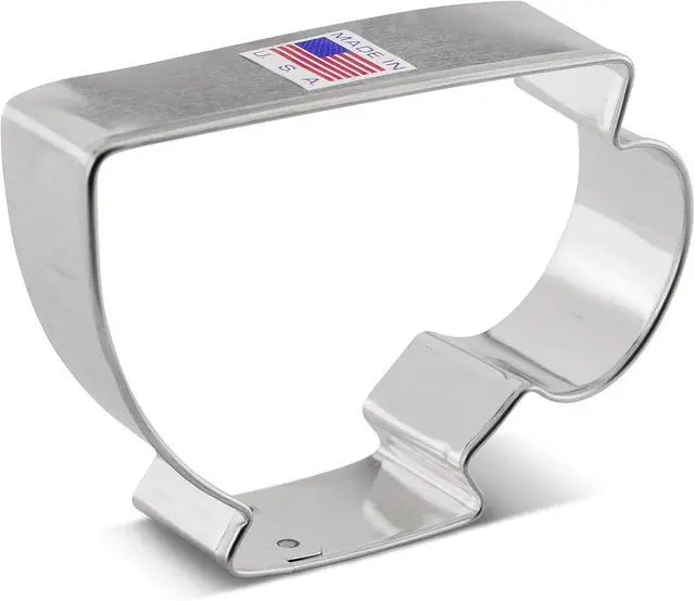 Alt view image 3 of 7 - Ann Clark Teacup Cookie Cutter, 3-1/2" Made in USA | A Perfect Size and Shape from America's Largest Cookie Cutter Maker, Food-Safe American Steel, Family Owned Since 1989