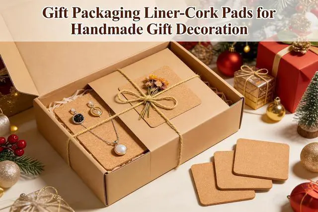 Alt view image 4 of 7 - Cork Sheets, 4-Pack 4" x 4" Natural Cork Tiles for DIY Coasters | Natural cork, 4" x 4", 3mm thick, cuttable, non-slip, odorless, for coasters, crafts, office, school, home