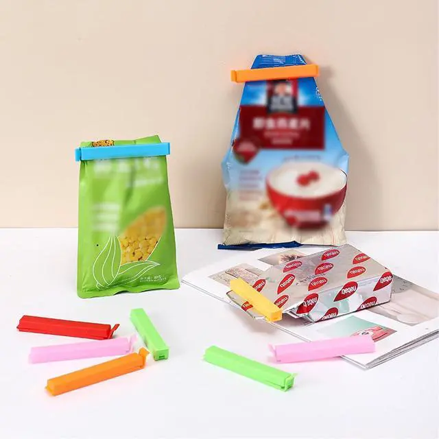Alt view image 7 of 7 - Zhtuck 40PCS Sealing Clips - Large Size Food Clips for Food Storage - Kitchen and Home (4.3in x 20, 2.4in x20)