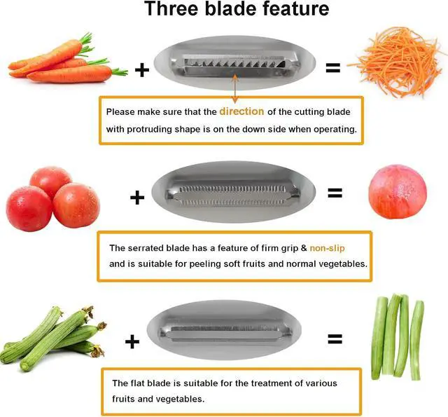 Alt view image 6 of 7 - Portable Travel Vegetable Peeler for Fruit Veggie Potatoes Carrot Cucumber Peelers for Kitchen Potato Peelers Apple Peelers Julienne Peeler Fruit Peeler Carrot Peeler Kitchens Aid Kitchen Utensils