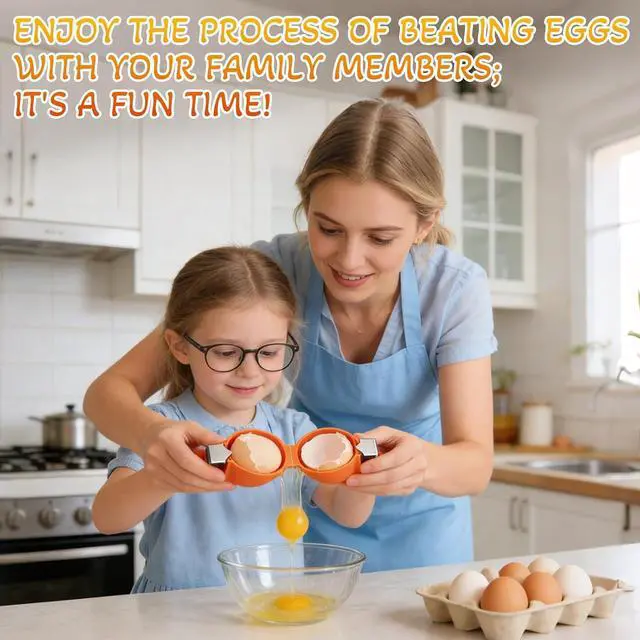 Alt view image 4 of 5 - 3 PCS 2026 New Egg Shell Opener, Stainless Steel Egg Cracker Tool, Hard Boiled Egg Peeler Tool for Cutting Eggs,Quickly Cutting Off Eggs Breaker Kitchen Gadgets