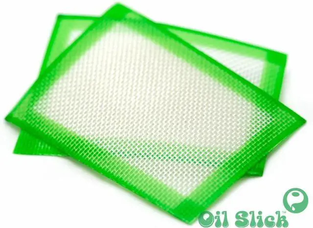 Alt view image 4 of 4 - Oil Slick Duo Platinum Cured Medical Grade Silicone Pads, Set of 2, 3.25x4.5" Pads