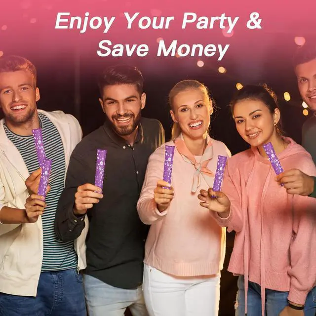 Alt view image 5 of 7 - 64 Pcs Tampon Flasks Set Includes 20 Reusable Plastic Flasks, 40 Self Adhesive Wrappers, 2 Funnels, Clear Storage Bag, Clean Brush, Tube Flasks for Cruise Event, Concert, Outdoor Sports (Purple)