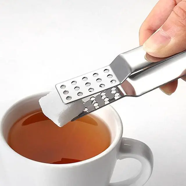 Alt view image 3 of 6 - 3Pcs Silver Tea Bag Squeezer Stainless Steel Tea Bag Tongs Tea Bag Strainer Clip for Loose Tea Loose Leaf Gripping Ice Cube, Tea Bag Sugar, Tea Strainers and Filters, Tea Accessories, Tea Filters
