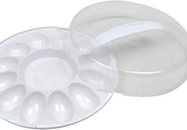Main image of SureFresh Sure Fresh Deviled Egg Carriers with Lids, 10.375x3.5 in.