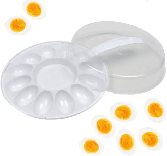 Alt view image 4 of 7 - SureFresh Sure Fresh Deviled Egg Carriers with Lids, 10.375x3.5 in.