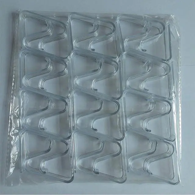 Alt view image 5 of 5 - 48PCS Large Clear Tablecloth Clips, Plastic Table Cloth Clips | Transparent Windproof Table Cover Clamps, Table Cloth Holder for Home Wedding Party Indoor Outdoor Meeting Camping Picnic