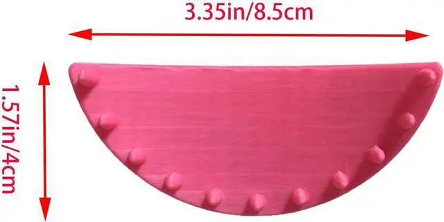 Alt view image 6 of 7 - 2 PCS Cake Arch Guide Tool, Cake Piping Guide Tool, Ruffle Guide Stencil, Cake Decorating Tools, Cake Ruffle Marker for 6"-10" Cakes
