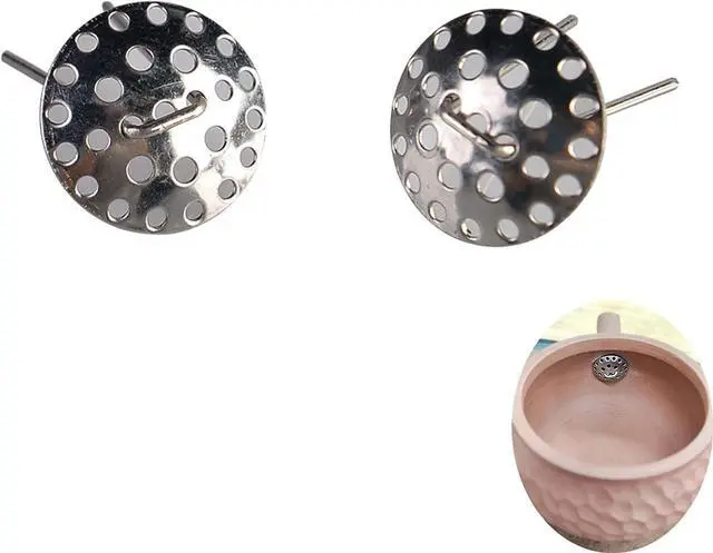 Main image of 2 Pack Cast Iron Teapot Spout Tea Strainers Inisde Insert Loose Tea Filter for Japanese Tetsubin Stovetop Kettle Kyusu Zisha Tea Pots Kungfu Tea Set Kung Fu Teapot Yixing Clay Teapots