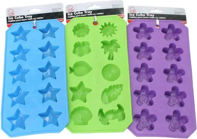 Alt view image 2 of 2 - Chef Craft Select Shapes Ice Cube Tray, 8.75 inch, Color/Shapes May Vary