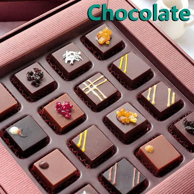 Alt view image 5 of 6 - Sakolla Square Chocolate Mold, 40 Cavities Silicone Cube Mold for Chocolate, Candy, Caramel, Ice Cubes, Ganache, Gummy