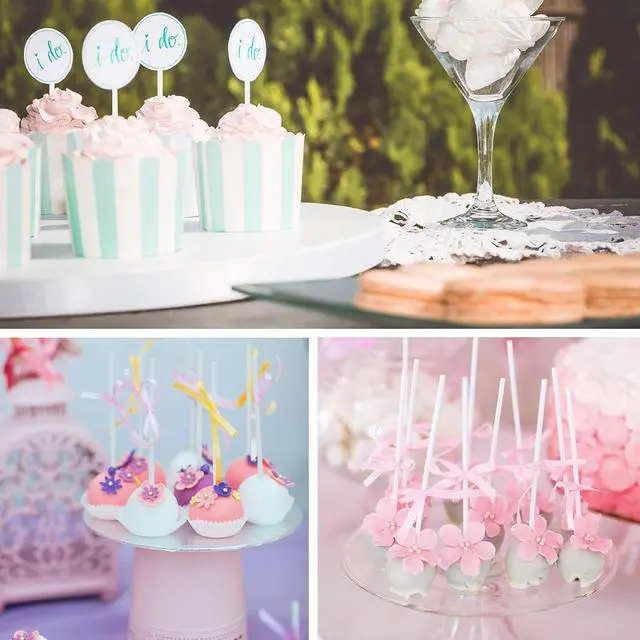 Alt view image 7 of 7 - 100 Pcs Cake Pop Sticks,4 Inch Lollipop Sticks,Treat Sticks for Candy