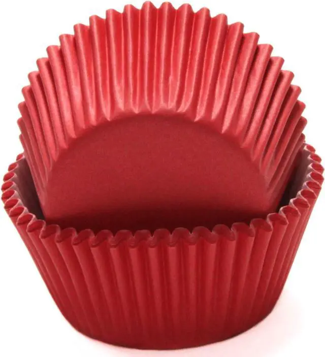 Main image of Chef Craft Classic Cupcake Liners, 50 count, Bright Red