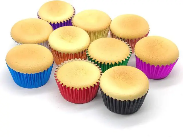 Alt view image 7 of 7 - Standard Purple Foil Cupcake Liners Muffin Baking Cups for Party and More, 100-Count