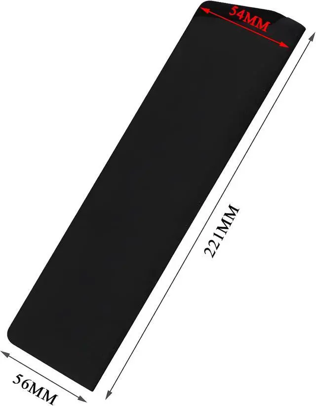 Alt view image 7 of 7 - Knife Guard, 8" x 2" Non-BPA Sheath Holder with Felt Lining | ABS plastic, BPA-free, felt-lined, waterproof, abrasion-resistant, fits 7-8" knives, for kitchen storage, protection