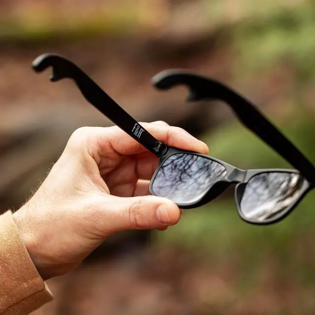 Alt view image 4 of 5 - Foster & Rye Olivine Lense Sunglasses Bottle Opener - Novelty Beer Opener Sunglasses, Gifts for Beer Lovers, Matte Black