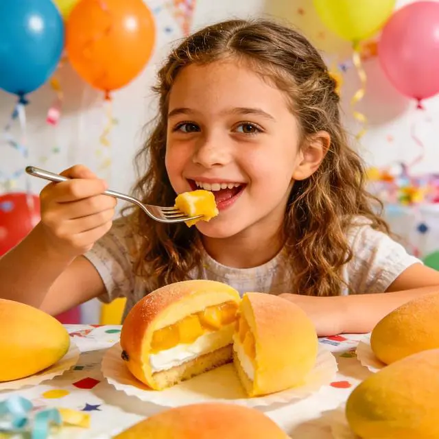 Alt view image 6 of 7 - Juome Mango Shape Cake Mold - Fruit Pudding Mango Silicone Molds for Baking | 4 Cavity 3D Mango Molds for Pastry, Ice Cream, Mousse Cake Decoration Mould Supplies, Food-Grade Silicone