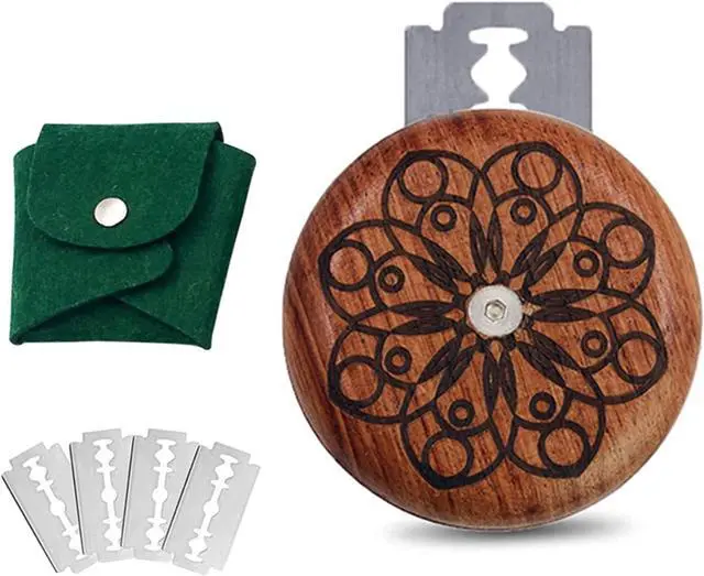Main image of UFO Bread Lame Cutter for Homemade Sourdough Bread Bakers, Slashing Tool Cutting Bread Scoring Knife Razor Cutter, Great Gift for Artisan Bread and Baguette Makers(GREEN)