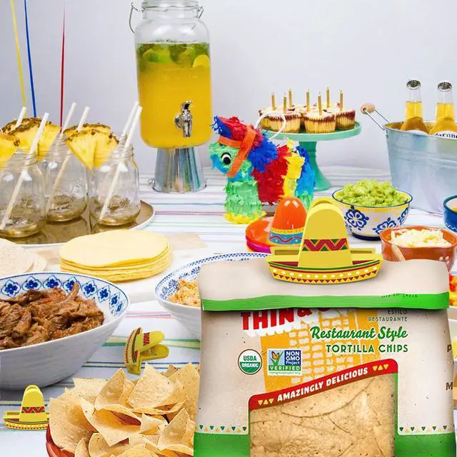 Alt view image 2 of 7 - Sombrero Chip Clips, 6 Set Bag Clips, Tight Food Saver, Snack Bag Sealer, Air Tight Seal Grip for Food Storage, Chip Clip Bag Clip Food Clips, Fun Mini Sombrero Hats, Multipurpose Bread & Snack Bags