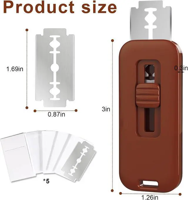 Alt view image 2 of 6 - Bread Lame Dough Scoring Tool, Upgraded Lame Bread Tool, Extractable Sourdough Scoring Tool, Bread Scoring Tool with Magnetic, for Sourdough Bread baking MakingIncludes 5 Bread Razor Blades
